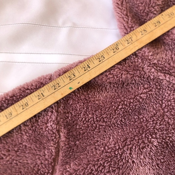 Bluenotes Dusty Rose Hooded Sweater Plush and Cozy - Picture 5 of 11